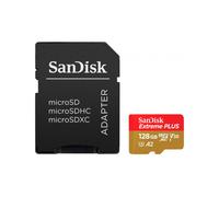 SanDisk Extreme Plus 128GB - Tarjeta MicroSDXC + Adaptador