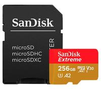 SanDisk Extreme PLUS 256 GB MicroSDXC Clase 10