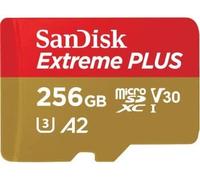 Sandisk extreme plus 256 gb microsdxc clase 10