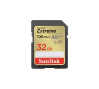 SanDisk Extreme PLUS Tarjeta SDXC 32 GB UHS-I resistente a golpes, impermeable