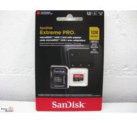SanDisk Extreme Pro 128GB MicroSDHC A2 C10 V30 200MB/s SDSQXCD-128G-GN6MA +Adapt
