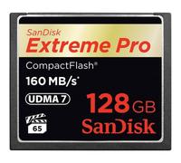 SanDisk Extreme Pro CompactFlash Memory Card 128GB - SDCFXPS-128G-X46