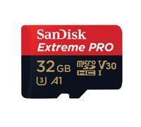 SanDisk Extreme Pro 32GB 100MB/s c/adap - Tarjeta microSD