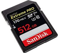 Tarjeta de memoria Sandisk Exrteme PRO 512 GB SDXC Clase 10 UHS-I