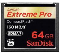 SanDisk Extreme PRO, Compact Flash, 160 MB/s 64 GB