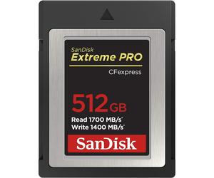 SanDisk Extreme Pro CFexpress Type B 512GB SDCFE-512G-GN4NN
