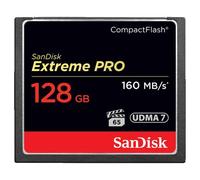 SanDisk Extreme PRO, Compact Flash, 160 MB/s 128 GB