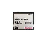 SanDisk Extreme Pro con CFast 2.0 tarjeta de Memoria, 512 GB, Negro