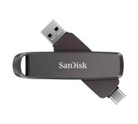 SanDisk Extreme Pro Dual Drive 2 TB, Memoria Flash con Conectores USB Type-C y Type-A Reversibles, Velocidades hasta 1000 MB/s, Cifrado de Datos, copias de Seguridad automáticas, diseño metálico