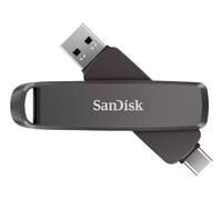 SanDisk Extreme Pro Dual Drive 2 TB, Memoria Flash con Conectores USB Type-C y Type-A Reversibles, Velocidades hasta 1000 MB/s, Cifrado de Datos, copias de Seguridad automáticas, diseño metálico