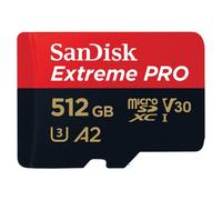 Sandisk MicroSDXC Extreme Pro 512GB 200mb/s U3 V30 A2