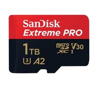 SanDisk Extreme Pro MicroSD 1TB V30 A2 R200/W90 con adaptador