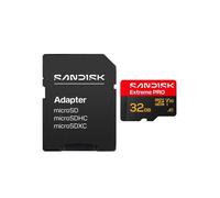 SANDISK - Tarjeta microSDXC UHS-I Extreme PRO 32 GB, vídeo 5K y 4K UHD, lectura de 100 MB/s, escritura 90 MB/s, A2, U3, V30, alta velocidad para Android, cámara de acción y videojuegos