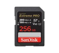 SanDisk Pro 256GB V60 UHS-II SD Card 280/100MB/s