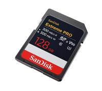 SanDisk Extreme Pro SDXC V90 300 MB/s UHS-II (lectura/escritura) 128 GB