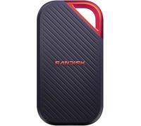 SanDisk Extreme Pro SSD Portátil 2 TB (Velocidades de Lectura de hasta 4000 MB/s y velocidades de Escritura en ráfaga de 3800 MB/s, USB Type-C, USB4, Resistencia al Agua y al Polvo IP65)