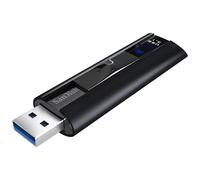 SanDisk 128GB Extreme PRO Memoria flash de estado sólido USB 3.2 (lectura hasta 420 MB/s, escritura hasta 380 MB/s, protección con contraseña, carcasa metálica, software RescuePRO Deluxe)