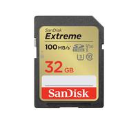 SanDisk Extreme 32 GB tarjeta SDHC + RescuePRO Deluxe, hasta 100 MB/s, UHS-I, Clase 10, U3, V30