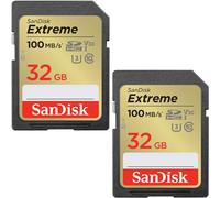 Sandisk FC Extreme 32GB SD 100MB - 2-Pack NUEVO
