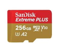 Sandisk FC Extreme PLUS mSD 256GB & SD AD 200MB NUEVO