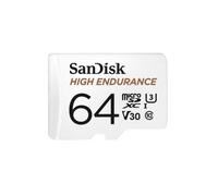 SanDisk High Endurance 64GB - Tarjeta MicroSD + Adaptador