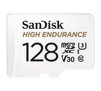 SanDisk High Endurance MicroSDHC 128GB Clase 10 U3 V30 UHS-I + Adaptador SD