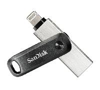 SANDISK SDIX60N-256G-GN6NE unidad flash USB 256 GB 3.2 Gen 1 (3.1 Gen 1) Gris, Plata