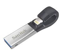 SanDisk iXpand - Memoria Flash USB de 128 GB para iPhone y iPad