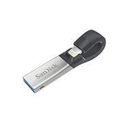 SanDisk iXpand - Memoria Flash USB de 64 GB para iPhone y iPad, Color Negro