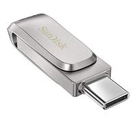Sandisk Ultra Dual Drive Luxe Unidad Flash USB 128 GB USB Type-A / USB Type-C 3.2 Gen 1 (3.1 Gen 1) Acero Inoxidable
