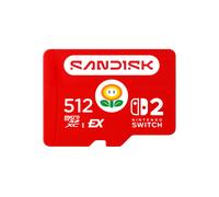 SANDISK microSD Express Tarjeta para Nintendo Switch 2 de 512 GB (velocidades de hasta 880 MB/s de lectura/650 MB/s de Escritura, Full HD)