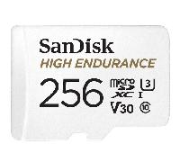 SanDisk High Endurance memoria flash 256 GB MicroSDXC UHS-I Clase 10 ( SDSQQNR-256G-GN6IA )