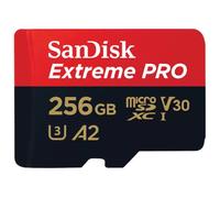 Sandisk MicroSDXC Extreme Pro 256GB 200mb/s U3 V30 A2