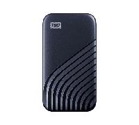sandisk my passport tm ssd 2tb midnight blue 1050mbs read 1000mbs write pc mac compatiable