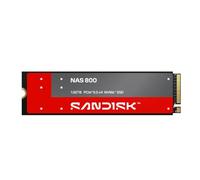 SanDisk NAS 800 NVMe SSD, hasta 14 900 MB/s, 1,92 TB | PCIe 5.0, M.2 2280, velocidades de escritura secuenciales de hasta 13 200 MB/s, almacenamiento NAS, TLC 3D NAND