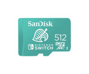 SanDisk Nintendo®-Licensed Memory Cards For Nintendo Switch™ 512GB - SDSQXAO-512G-GNCZN