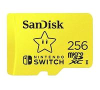 SanDisk Nintendo Switch MicroSDXC, 256 GB, hasta 100 MB/s, Rojo