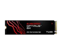 SANDISK Optimus GX 7100 NVMe SSD 2 TB (hasta 7250/6900 MB/s velocidades secuenciales de Lectura/Escritura, PCIe 4.0, M.2 2280, BiCS TLC 3D CBA NAND, SANDISK Dashboard)