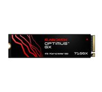 SanDisk Optimus GX 7100X NVMe SSD para ROG Xbox Ally (X) y PC 4 TB (hasta 7250 MB/s/ 6900 MB/s de Lectura/Escritura, Licencia Oficial, PCIe 4.0 x4 M.2) 1 Mes de Xbox Game Pass Ultimate