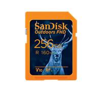 SanDisk Outdoors FHD SDXC UHS-I Card - 256GB Single Pack - SDSDUWL-256G-GN6VN