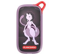 SanDisk Pokémon, edición Mewtwo Portable SSD USB Type-C de 500GB | Compatible con ordenadores portátiles y tabletas, hasta 1000 MB/s de lectura, Tamaño de bolsillo, Protección hasta 2 metros