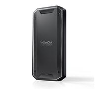 SanDisk Professional 2To PRO-G40 SSD jusqu'à 2700Mo/s, SSD Externe, Thunderbolt 3 (40Gbit/s), USB-C (10Gbit/s) Conception Ultra-Robuste IP68 résistance élevée à l'eau et à la poussière