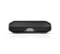 SanDisk Professional G-Drive 8TB Enterprise Class Desktop external Hard Drive, HDD up to 250 MB/s, USB-C (5Gbps), USB-C (USB 3.2 Gen 2), 7200 RPM Ultrastar, fast backup, Premium, Industrial enclosure