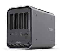 SanDisk Professional Pro-Dock 4, Base de conexión de lectores con Cuatro Compartimentos y conectividad Thunderbolt