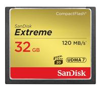 SanDisk SDCFXSB-032G-G46 CF Extreme Memory Card 32GB 120MB/S Class 10