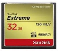 Sandisk sdcfxsb-032g-g46 cf extreme memory card 32gb 120mb/s class 10