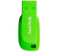 SanDisk SDCZ50C-016G-B35GE 16 GB Cruzer Blade USB Flash Drive - Electric Green