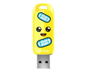 SanDisk SDCZIF-256G-G46 unidad flash USB 256 GB USB tipo A 3.2 Gen 1 (3.1 Gen 1) Amarillo
