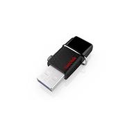 Sandisk SDDD2-064G-G46 Memoria Flash Usb Ultra Dual de 32 Gb con Usb 3.0 Y Hasta 130 Mb/S, 64 Gb, Negro