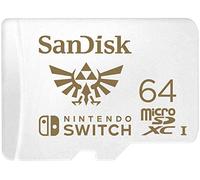 Sandisk tarjeta microsdxc 64gb uhs-i u3 nintendo switch - logo zelda